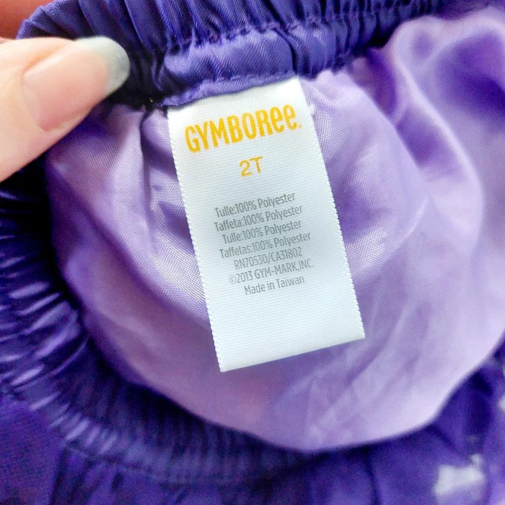 Purple Fairy Tutu 2T Gymboree Handkerchief‎ Hem Tiana Princess